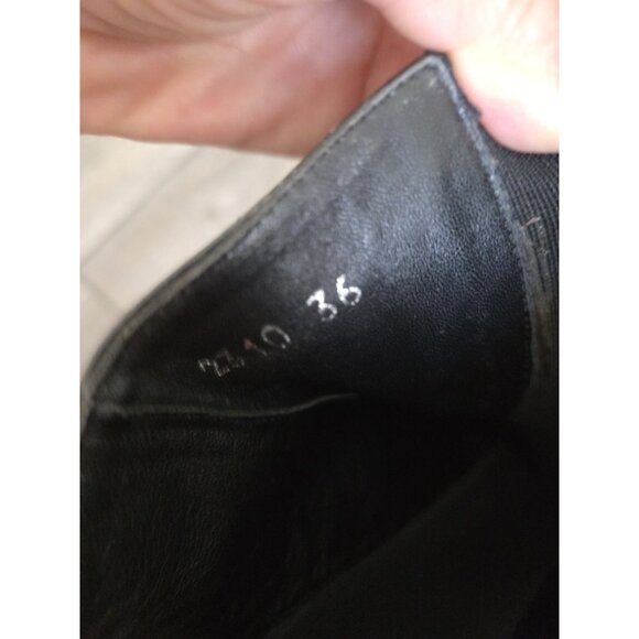 PRADA Other Side Gore Long Boots 36 Black 2310 Used. Pls See Pictures For Condit - Picture 10 of 15